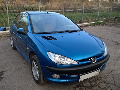 Продать битый автомобиль Peugeot 206 на Автобитьё.ру