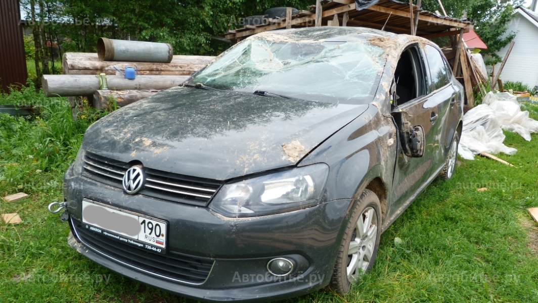 Покупка Volkswagen Polo V седан после переворота (перевёртыш)