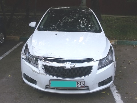 Продать битый автомобиль Шевроле Круз на Автобитьё.ру