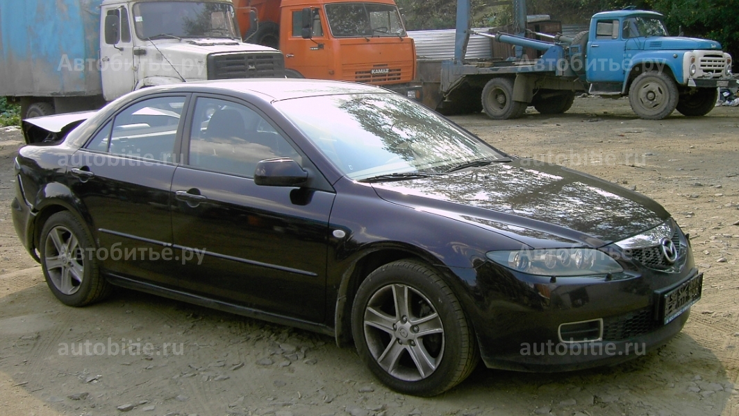 Mazda 6 I (GG) седан - после ДТП битая сзади.