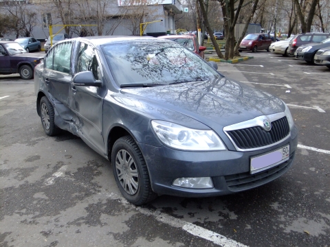 Продать битую машину Skoda Octavia II A5 (1Z) на Автобитьё.ру